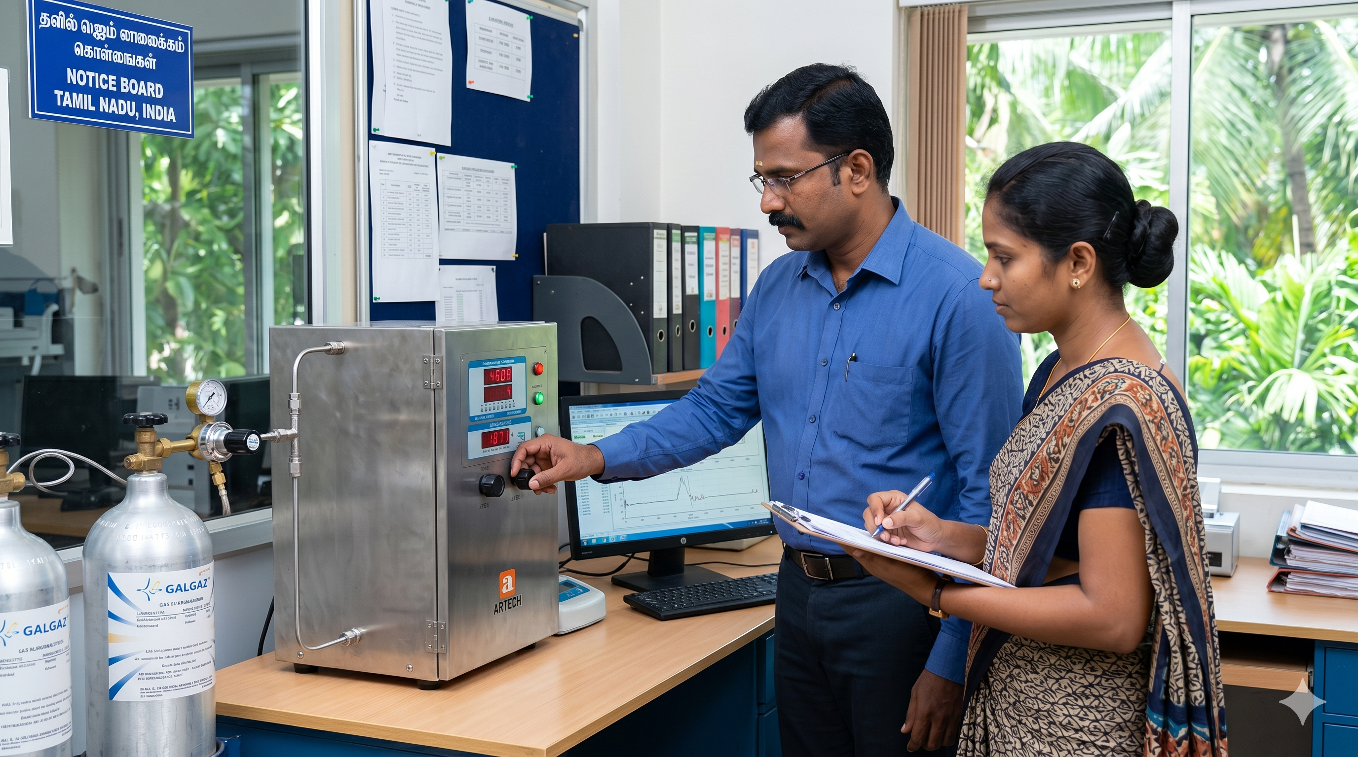Industrial Oxygen Gas Analyzers